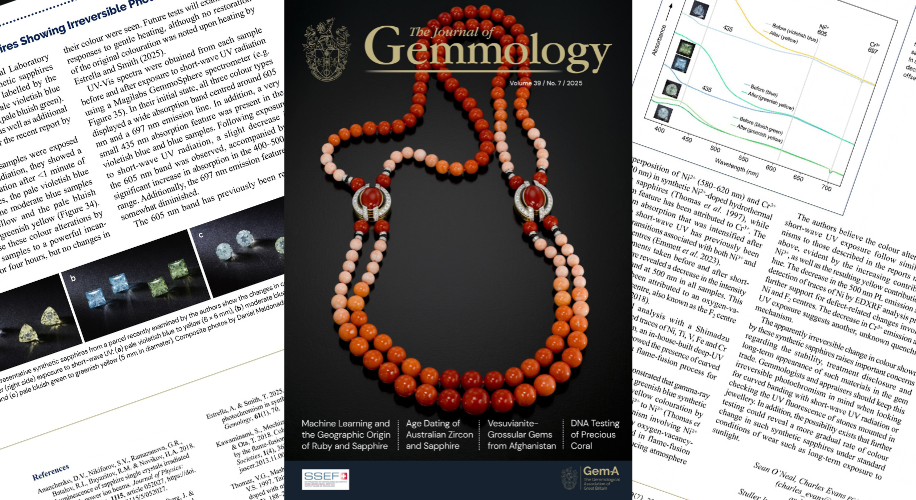 The Journal of Gemmology, Volume 39, No.7, 2025